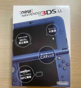 NEW Nintendo 3DS LL XL Console System Japan Ver. 2014 Metallic Blue New Ver - Picture 1 of 5
