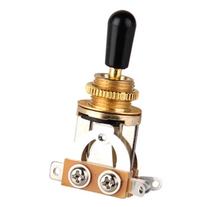 Musiclily Metric 3 Way Guitar Pickup Toggle Switch, Gold Top with Cream Tip - Picture 1 of 1