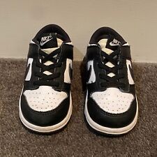 Nike Panda Dunks Children’s Size 7C Black and white Pre Loved Great Condition