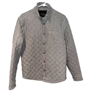 All Saints Spitalfield Randal Searcher Quilted Button Wool Jacket Sz. Med - Picture 1 of 8