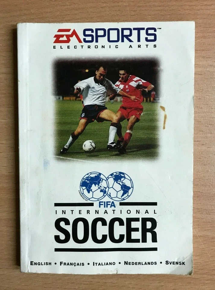 FIFA INTERNATIONAL SOCCER - Sega Instruction Manual - Image 1 of 1
