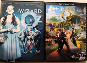 (2) Wizard of Oz DVD Lot: 70th Anniversary + Oz the Great and Powerful + digital - Picture 1 of 10