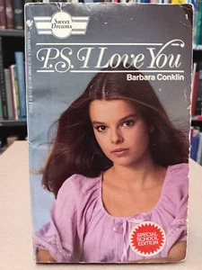 P.S. I Love You by Barbara Conklin 1981 Sweet Dreams Series VTG YA Romance - Picture 1 of 5