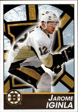2013-14 Panini Stickers Boston Bruins Hockey Card #35 Jarome Iginila