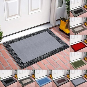 Non Slip Indoor Outdoor Door Mats Washable Small Large Door Mats & Floor Mats - Picture 1 of 17