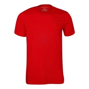 NWT TOMMY HILFIGER MENS CORE FLAG T SHIRT CREWNECK SHORT SLEEVE - Picture 1 of 12