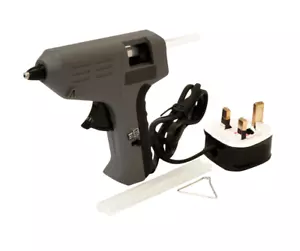 Mini pistola de pegamento 240V Hot Melt con 2 palos de silicona para arte artesanal hobby - Imagen 1 de 2