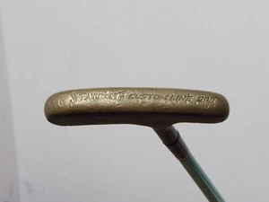 Spalding Custom Line SPB Brass 35" Putter Graphite Shaft Very Nice!! - Picture 1 of 4