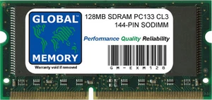 128MB PC133 144-PIN SDRAM SODIMM AKAI MPC500/MPC1000/MPC2500 SAMPLERS (EXM128) - Picture 1 of 1