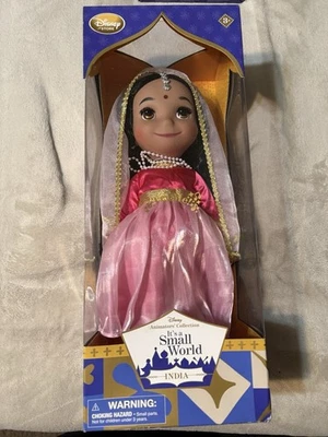 Disney Animators Collection It's A Small World INDIA Muñeca Cantora RETIRADA RARA Foto 1 de 4
