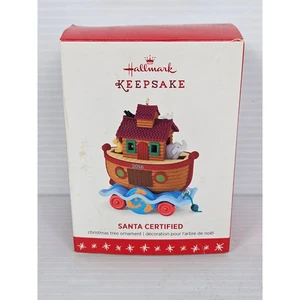 Hallmark Keepsake 2016 cuarto en la serie certificada de Santa adorno de Navidad - Imagen 1 de 4