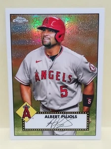 ALBERT PUJOLS RIFRATTORE 1952 STILE 2021 TOPPS CHROME ANGELS - Foto 1 di 2