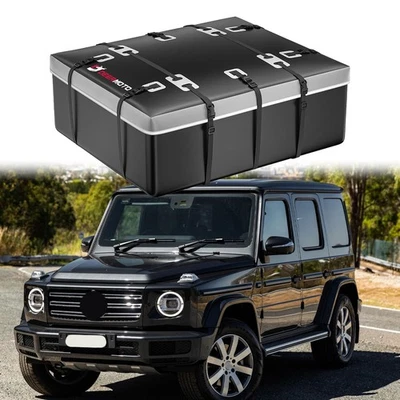 Bolsa de transporte de carga DEERMOTO 21 pies cúbicos techo auto para Mercedes-Benz Clase G Foto 1 de 4
