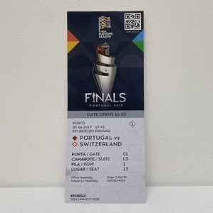 UEFA Nations League 2019 Portugal vs Switzerland Ronaldo semi-final ticket - Picture 1 of 6