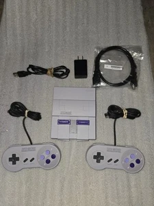 Nintendo Super NES Classic Edition Console Authentic with 2 Controllers SNES - Picture 1 of 3