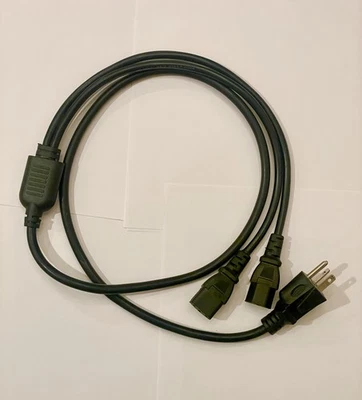 Heavy Duty Power Supply Power cable Cord For APW9 APW12 Antminer S19 S17 L7 1.5M - Image 1 of 4