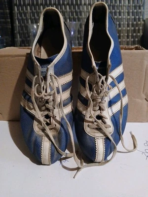 Adidas Avanti Vintage Hecho en Francia Azul Blanco Con Piezas Extra Foto 1 de 4