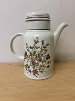 Vintage Lambeth Stoneware Royal Doulton Gaiety Coffee Pot England - Image 1 of 3