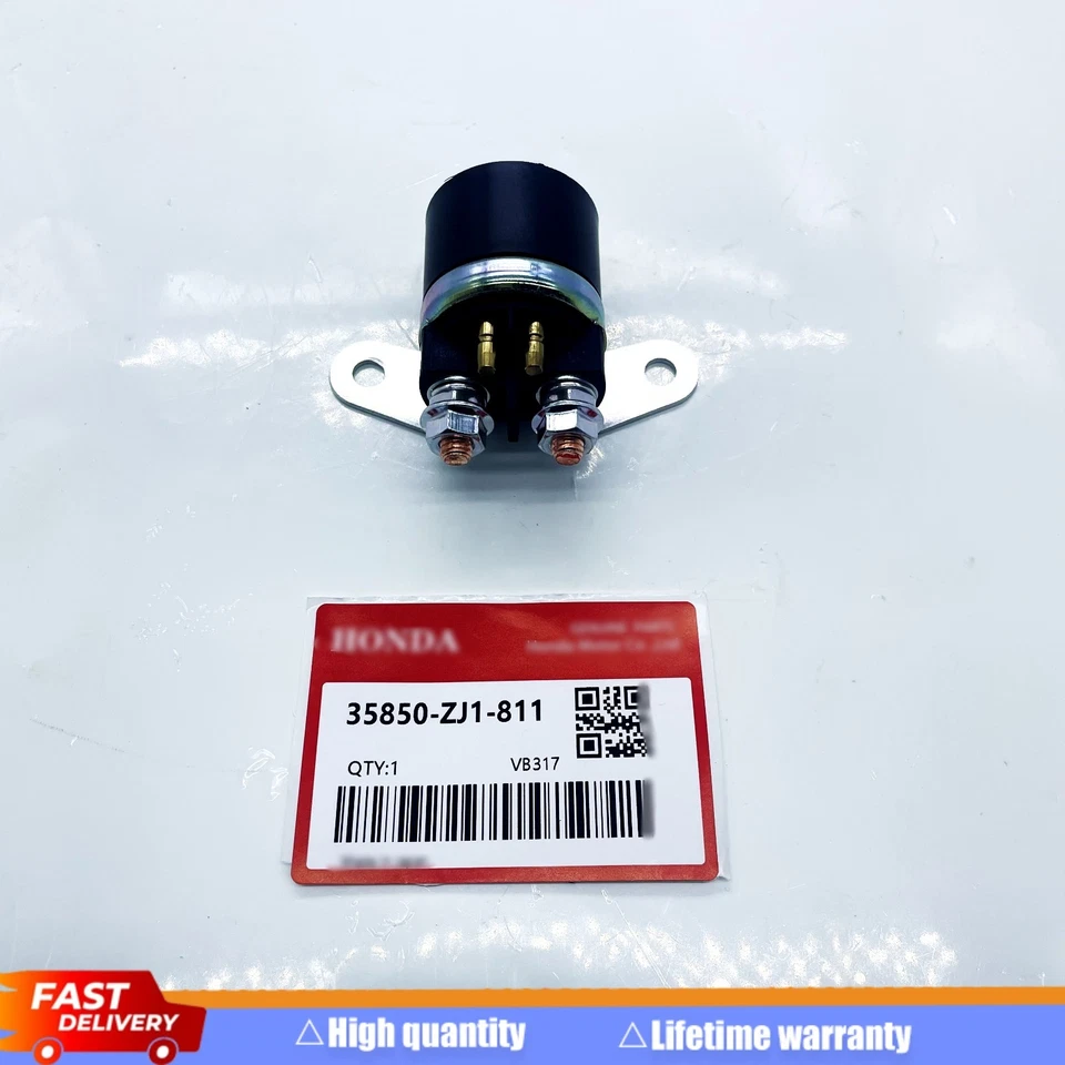 1X  Starter Magnetic Relay Switch Solenoid Fits For 2002-2008 Honda VTX1800C - Imagem 1 de 4