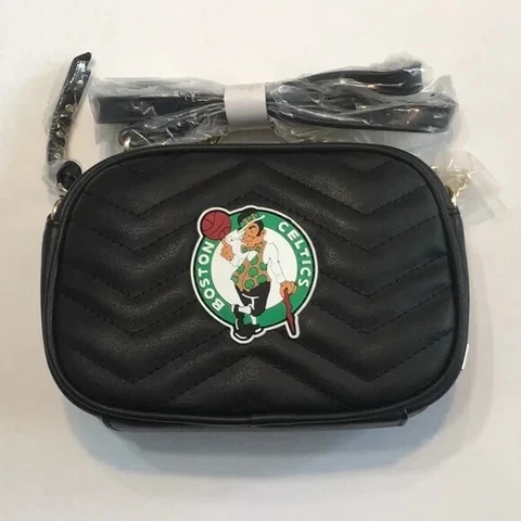 NBA ‘Boston Celtics’ Crossbody Bag (Purse). FISLL. NEW. Basketball Cover