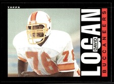 1985 Topps David Logan Rookie Tampa Bay Buccaneers #173