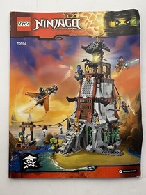 Lego Ninjago 70594 The Lighthouse Siege Instruction Manual Booklet