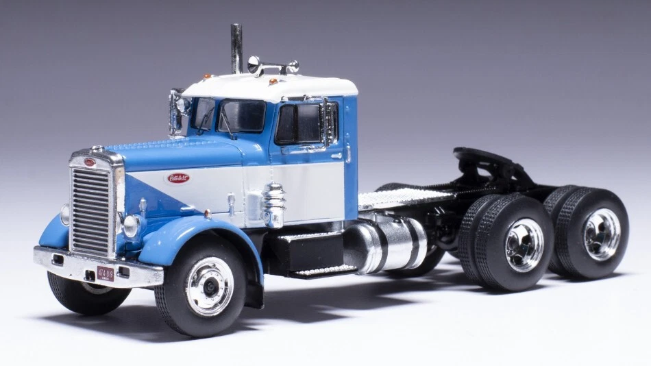 Peterbilt 281 1955 Blue Camion Truck 1:64 Model IXO MODEL - Immagine 1 di 1