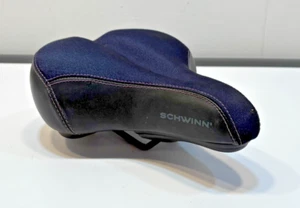 Schwinn Cionli Black Elastomer Padded Comfort Cruiser Bike Saddle Seat - Picture 1 of 7