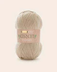 Sirdar Hayfield Bonus Lana Punto Aran con Lana Hilo 400g-936 Claro Natural - Imagen 1 de 1