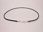 Surfer Choker Necklaces With Silver Lobster Clasp - 2mm Cotton Cord -made In Usa