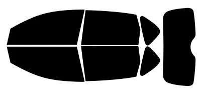 车窗色调适用于本田 CR-V SUV 2012 - 2016 年预切纳米陶瓷汽车膜套件 — 第 1/4 张图片