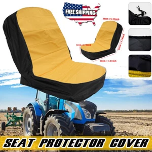 Lawn Mower Tractor Seat Cover Padded Waterproof Comfort Pad Protector 15 inch US - Picture 1 of 10