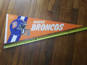 Denver Broncos pennant Full Size NFL Football - Picture 1 of 7