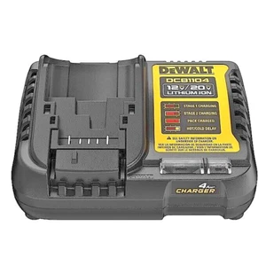 DEWALT DCB1104-B1 12V MAX/20V MAX Lithium Ion Battery Charger, 4 Amp + Free Ship - Picture 1 of 3