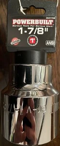 POWERBUILT - 641769 - 1" - 7/8" Drive Socket - FREE SHIPPING - Picture 1 of 2