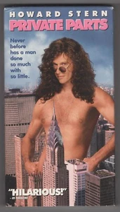 Private Parts (VHS Screener - Played Once!) Howard Stern - Picture 1 of 3