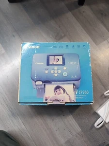 Canon SELPHY CP760 Digital Photo Thermal Printer. Not Complete. Parts Only. Z8 - Picture 1 of 9