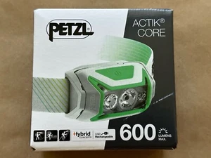 NUEVO FARO PETZL ACTIK CORE 600 COLOR VERDE ENVÍO RÁPIDO GRATUITO - Imagen 1 de 4