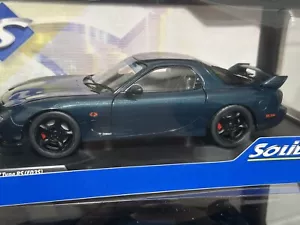 Mazda RX-7 Type RS (FD3RS) Montego Blue Mica scala 1/18 - Foto 1 di 5