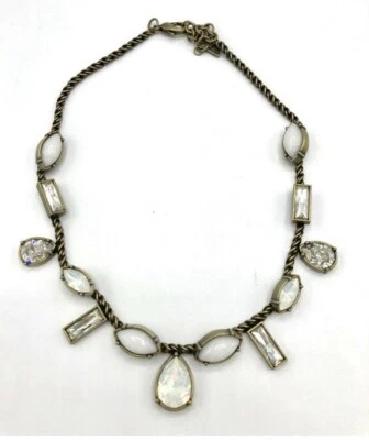 Collar Silpada KR con Cristales de Swarovski y Piedra Lunar Alta Calidad Foto 1 de 2