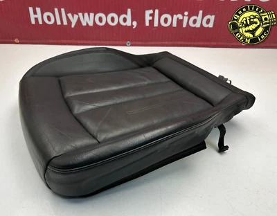 AUDI A4 2018-2019 A5 asiento del conductor delantero izquierdo cojín inferior (negro) OEM Foto 1 de 4