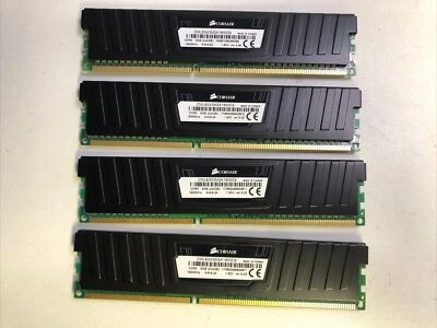 16GB CORSAIR X4 4GB - 1600MHZ DDR3 GAMING RAM - Image 1 of 3