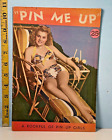 1944 "Pin Me Up" Wartime pin-Up Cheesecake Risque Magazine Betty Grable EX RARE !