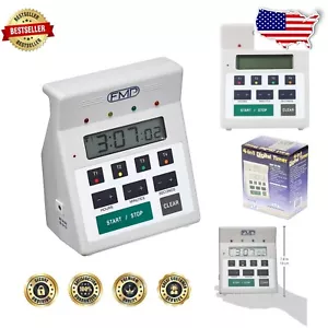 Versatile Commercial Digital Kitchen Countdown Timer, Wall Mount & Non-Skid Feet - Picture 1 of 9