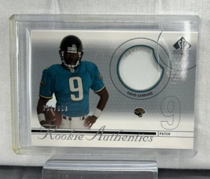 2002 SP Authentic Rookie Authentics 294/850 David Garrard #220 Rookie RC - Picture 1 of 6