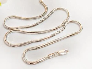 Schlangenkette Silber 925 Kette 2,5 mm 40,42,50 cm echt Sterlingsilber kc206 - Bild 1 von 3