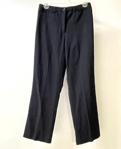 Tribal Pants Slacks Womens Size 6 Petite Blue Straight Trousers Pockets Office - Picture 1 of 5