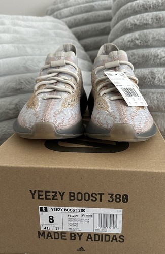 NUOVO autentico Adidas Yeezy Boost 380 pepe non riflettente FZ1269 uomo USA taglia 8