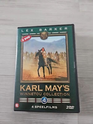 2 DVD - Karl May`s - Winnetou Collection 4 - Lex Barker - 4 Speelfilms - Holland - Bild 1 von 3