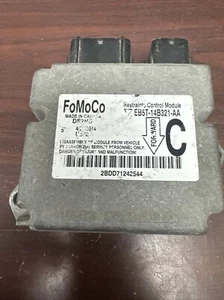 FORD EXPLORER SRS CONTROL MODULE  UNIT PN: EB5T-14B321-AA  (P) - Picture 1 of 3